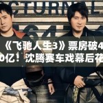 《飞驰人生3》票房破40亿！沈腾赛车戏幕后花絮曝光