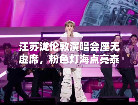 汪苏泷伦敦演唱会座无虚席，粉色灯海点亮泰晤士河