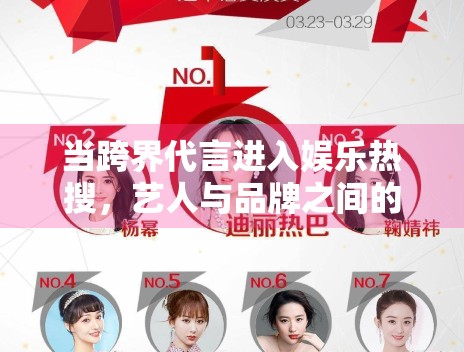当跨界代言进入娱乐热搜,艺人与品牌之间的匹配度为何被反复讨论 当跨界代言进入娱乐热搜,艺人与品牌之间的匹配度为何被反复讨论